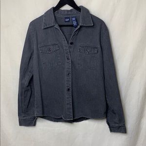 Gap dark jean jacket